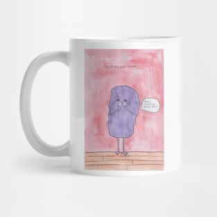 Anxiety Monster Art Mug